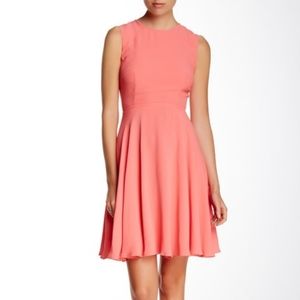 French Connection Coral Cocktail Dress